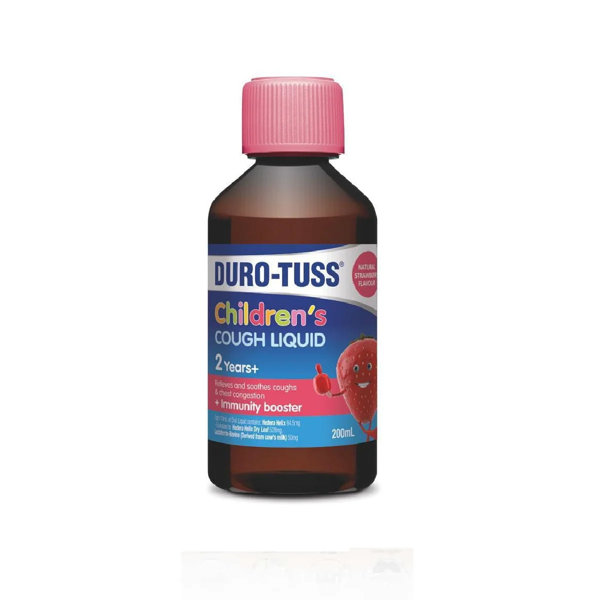 Duro-tuss 儿童日间草本草莓止咳口服液200ml